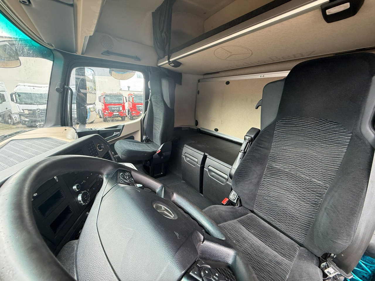 Lastbil med kran Mercedes-Benz ACTROS 2545 6x2 Pritsche Kran Palfinger PK20001K: billede 8