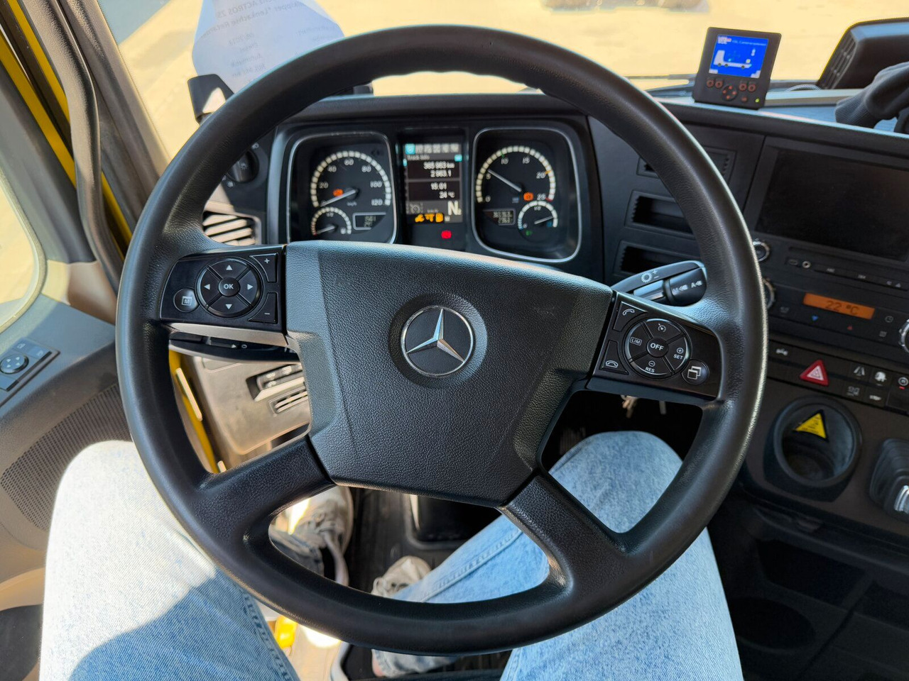 Lastbil kroghejs Mercedes-Benz ACTROS 2558 6x2 Abrollkipper *Lenkachse Retarder: billede 9