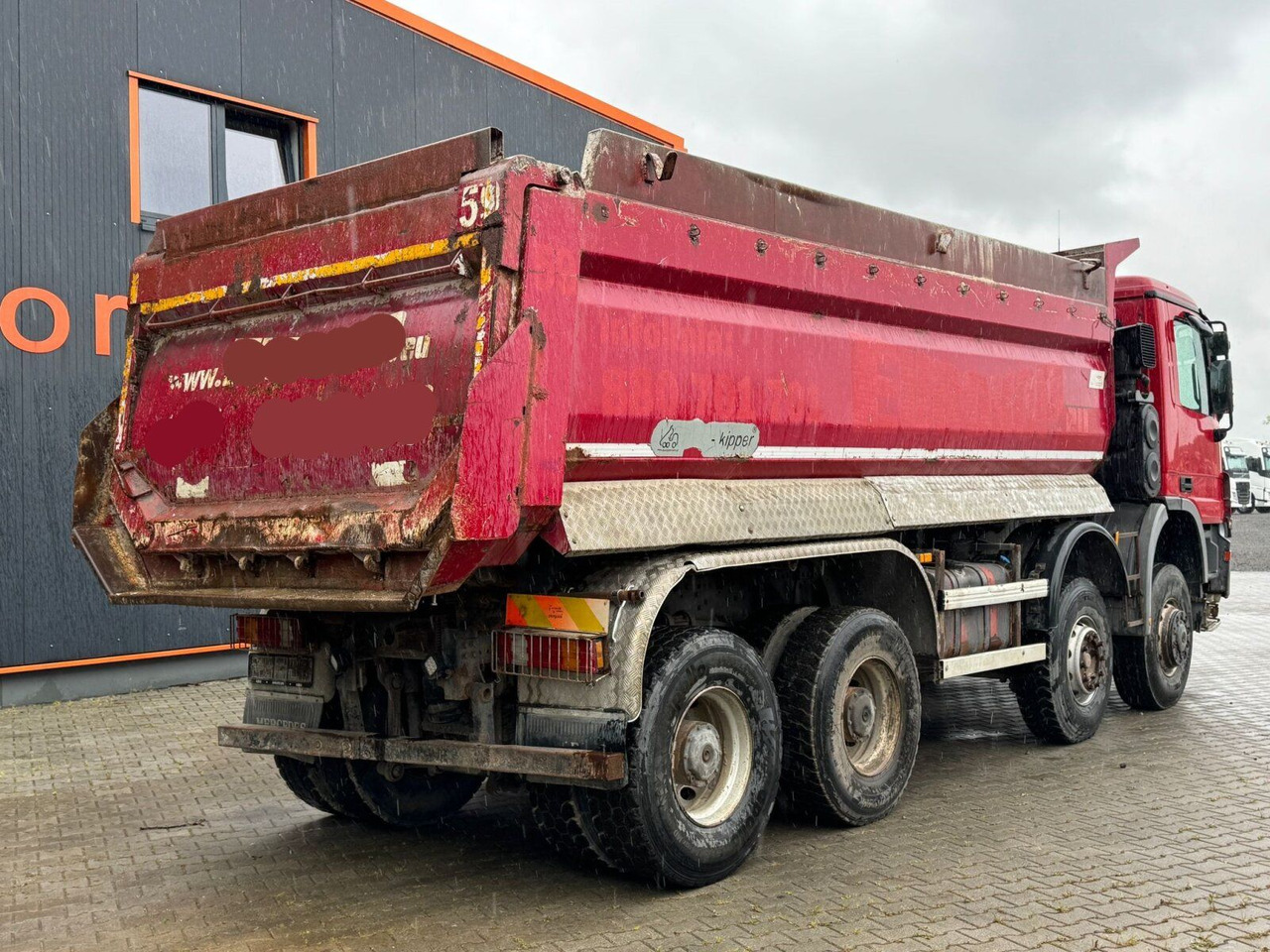 Mercedes-Benz ACTROS 4141 EURO4 8x6 Muldenkipper - Tipvogn lastbil: billede 5 Mercedes-Benz ACTROS 4141 EURO4 8x6 Muldenkipper - Tipvogn lastbil: billede 5