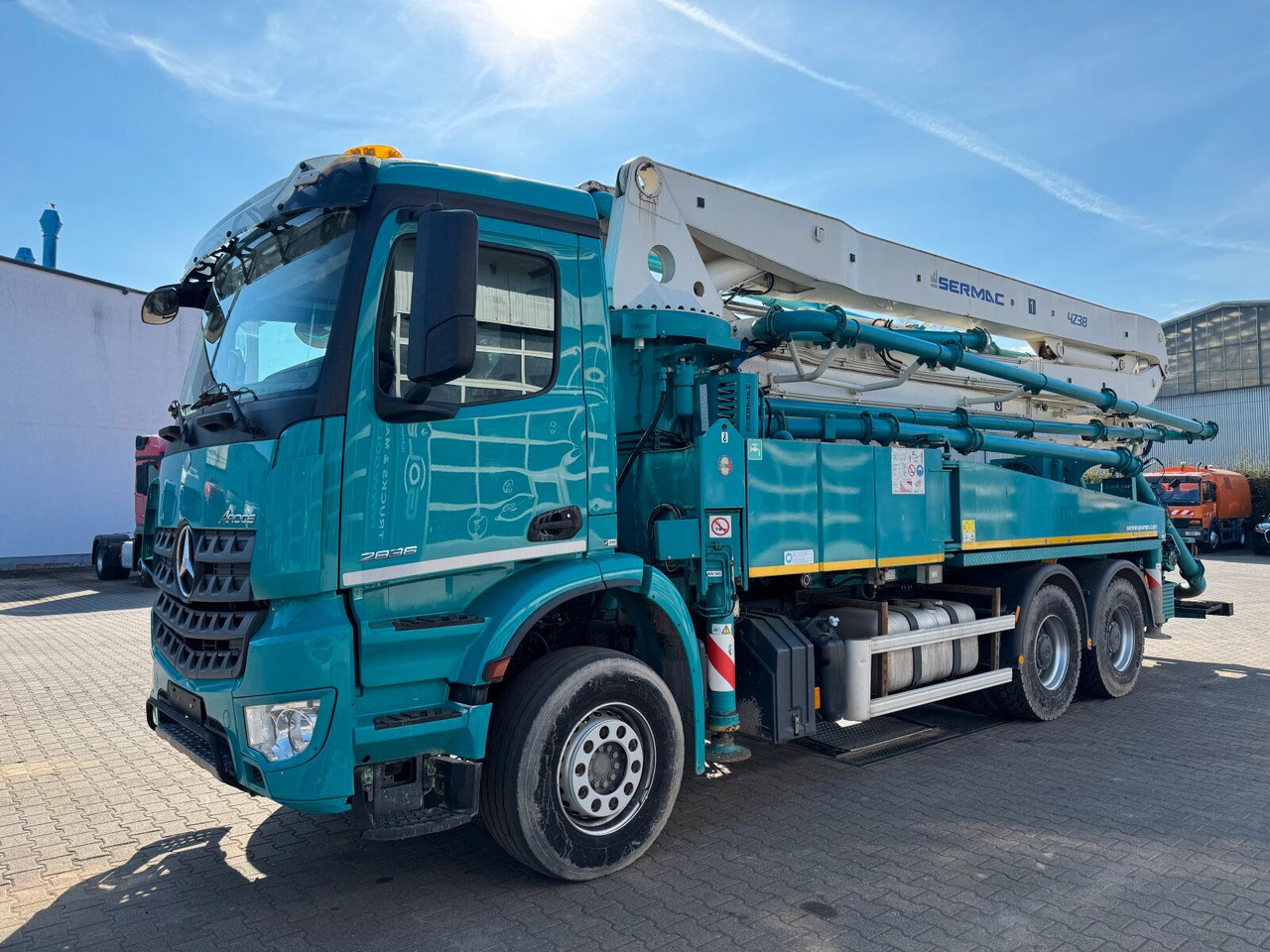 Mercedes-Benz AROCS 2836 6x4 Euro 6 Betonpumpe SERMAC 4Z38 - Betonpumpe: billede 2 Mercedes-Benz AROCS 2836 6x4 Euro 6 Betonpumpe SERMAC 4Z38 - Betonpumpe: billede 2