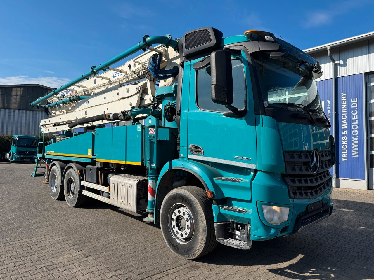 Mercedes-Benz AROCS 2836 6x4 Euro 6 Betonpumpe SERMAC 4Z38 - Betonpumpe: billede 1 Mercedes-Benz AROCS 2836 6x4 Euro 6 Betonpumpe SERMAC 4Z38 - Betonpumpe: billede 1