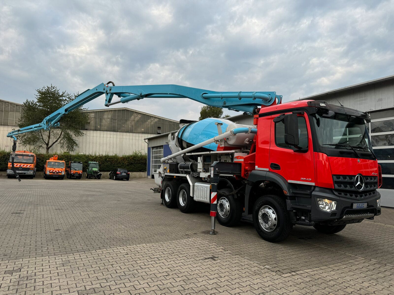 Mercedes-Benz AROCS 3243 8x4 Euro 6 Pumi Putzmeister TMM 24-3 - Betonbil: billede 2 Mercedes-Benz AROCS 3243 8x4 Euro 6 Pumi Putzmeister TMM 24-3 - Betonbil: billede 2