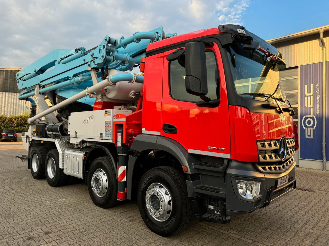Mercedes-Benz AROCS 3243 8x4 Euro 6 Pumi Putzmeister TMM 24-3 - Betonbil: billede 1 Mercedes-Benz AROCS 3243 8x4 Euro 6 Pumi Putzmeister TMM 24-3 - Betonbil: billede 1