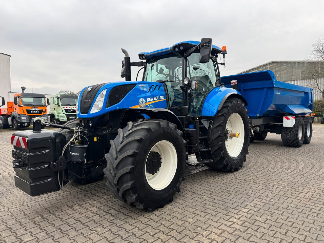 New Holland T7.230 AC 4x4 Autocommand Traktor 216 PS *Kipper - Traktor: billede 2 New Holland T7.230 AC 4x4 Autocommand Traktor 216 PS *Kipper - Traktor: billede 2