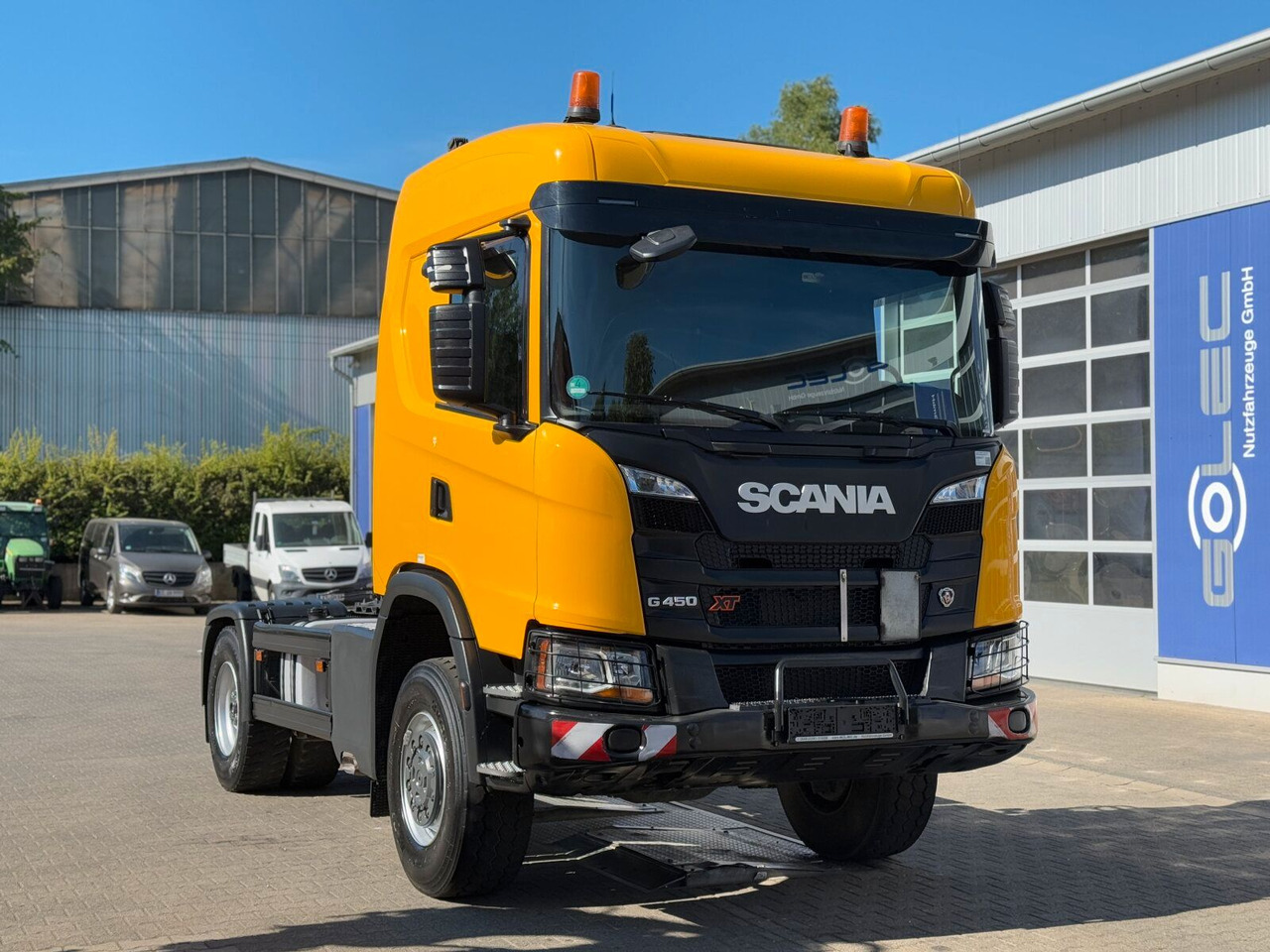 Scania G450 XT 4x4 Euro 6 SZM Kipphydraulik Blatt/ Luft - Trækker: billede 1 Scania G450 XT 4x4 Euro 6 SZM Kipphydraulik Blatt/ Luft - Trækker: billede 1