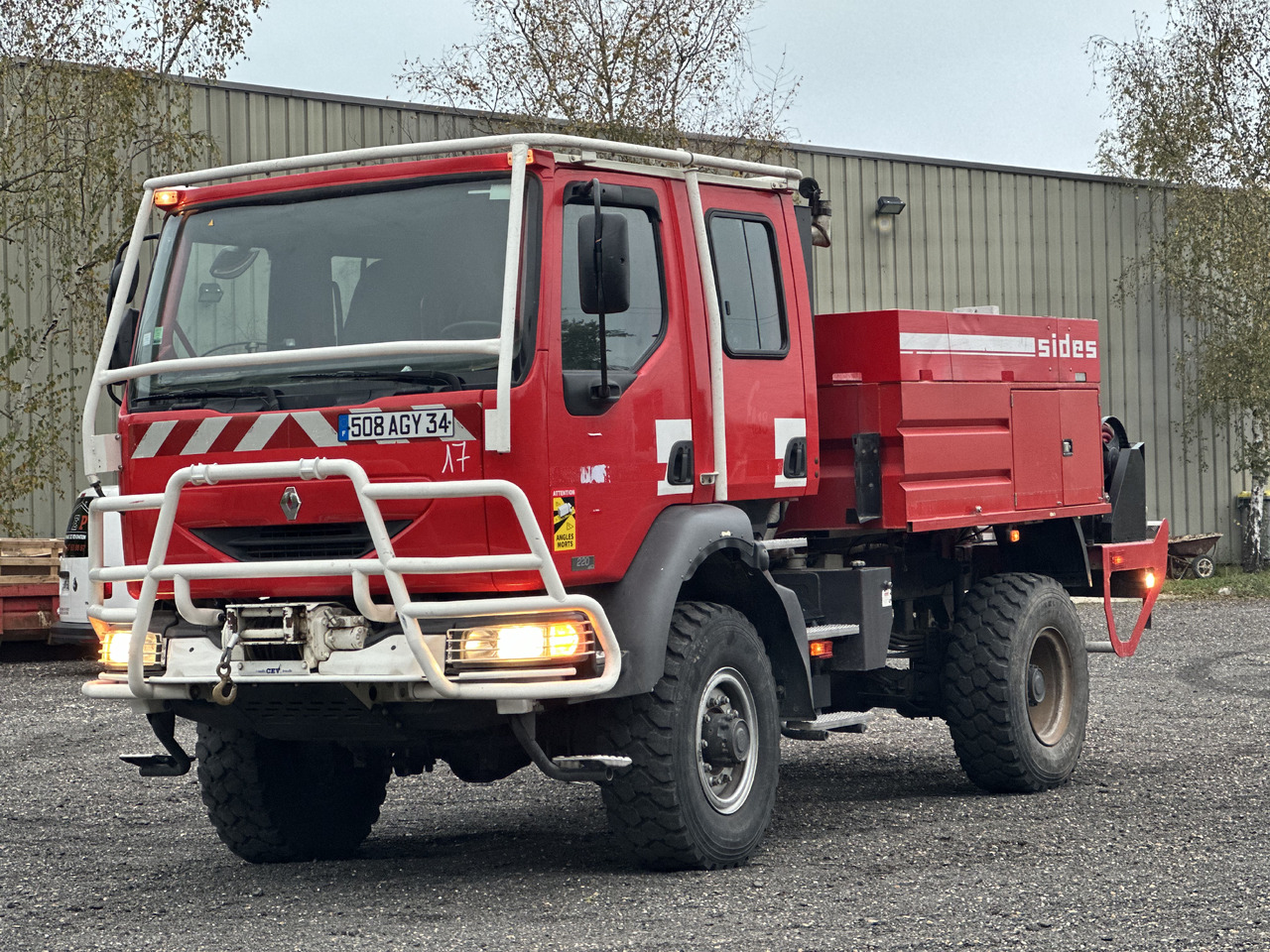 RENAULT Midlum 220 4x4 - Brandbil: billede 2 RENAULT Midlum 220 4x4 - Brandbil: billede 2