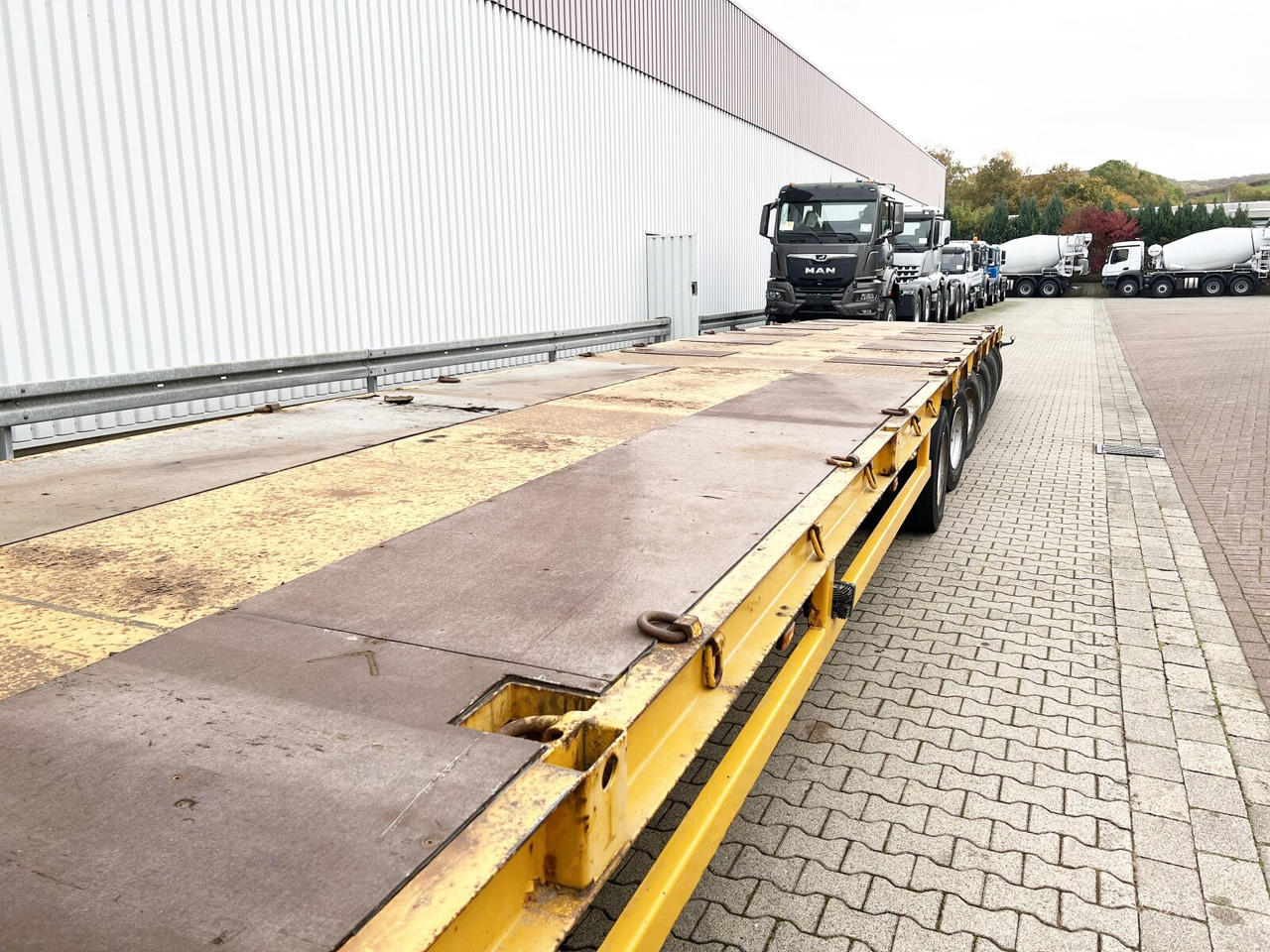Goldhofer STZ-L6-62/80 STZ-L6-62/80, 5x Lenkachse - Nedbygget platform sættevogn: billede 4 Goldhofer STZ-L6-62/80 STZ-L6-62/80, 5x Lenkachse - Nedbygget platform sættevogn: billede 4