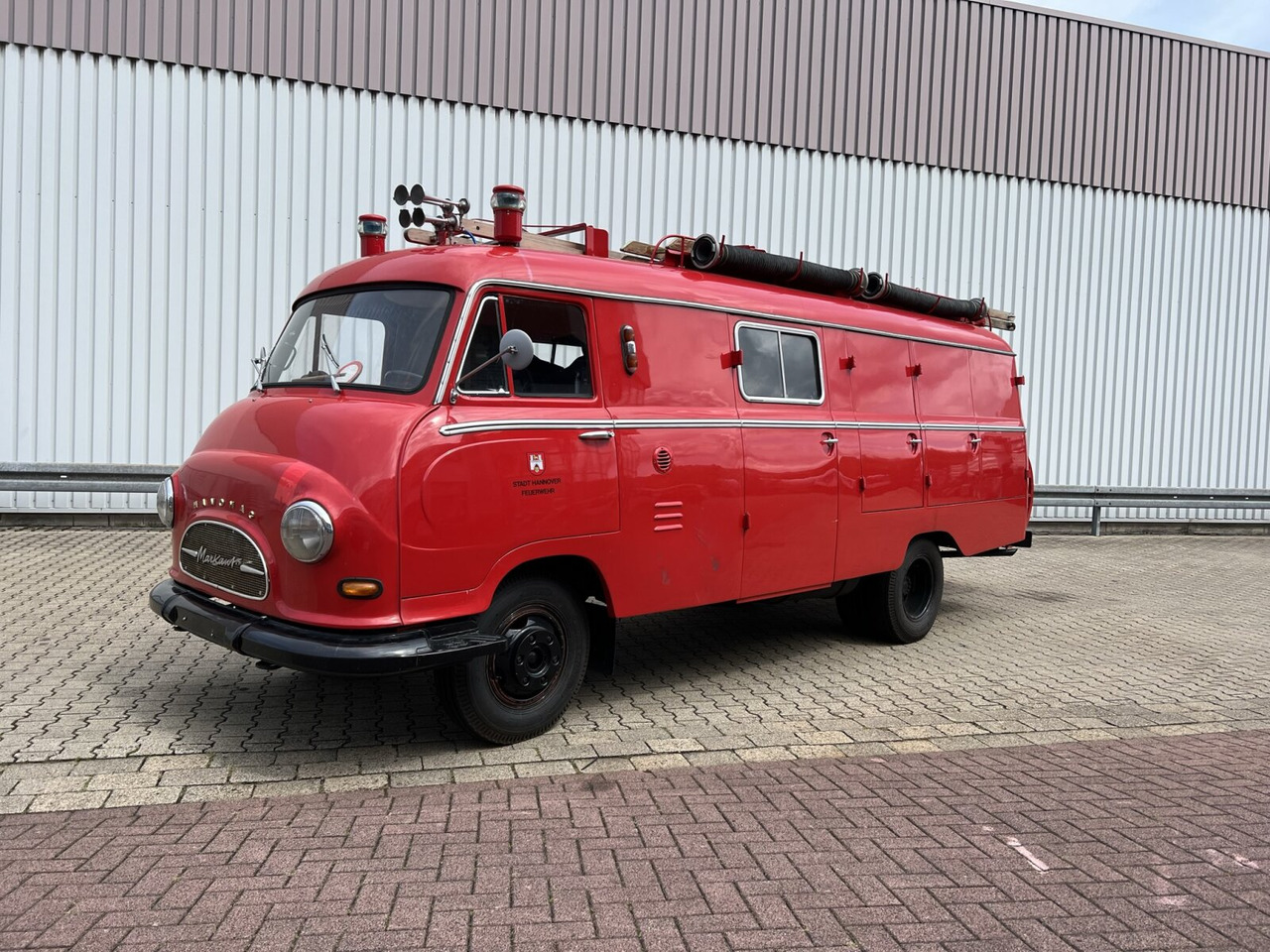 Hanomag LF8 Markant L Diesel - Oldtimer Feuerwehrfahrzeug LF8 Markant L Diesel - Oldtimer Feuerwehrfahrzeug - Brandbil: billede 1 Hanomag LF8 Markant L Diesel - Oldtimer Feuerwehrfahrzeug LF8 Markant L Diesel - Oldtimer Feuerwehrfahrzeug - Brandbil: billede 1