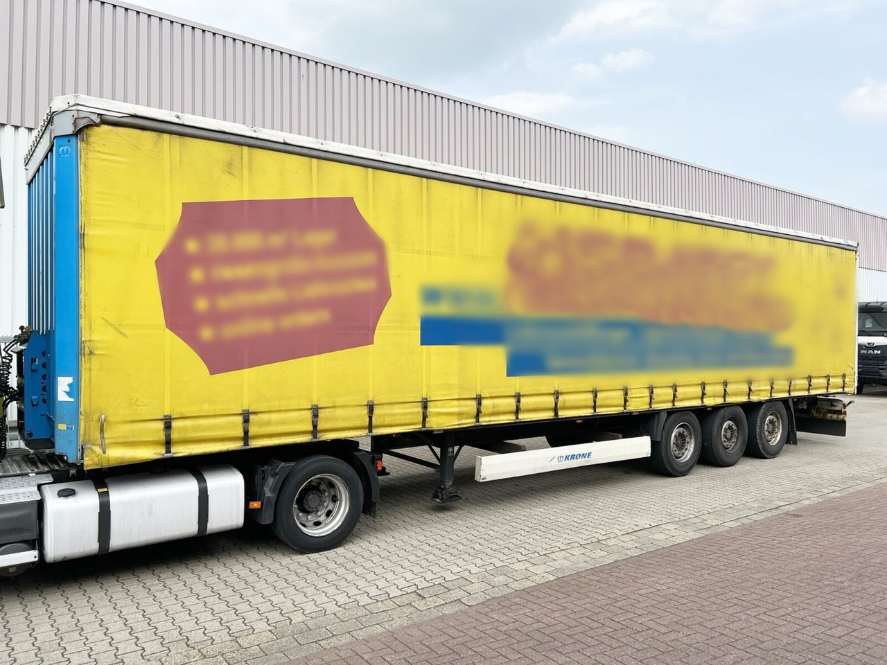 Krone SDP 27 SDP 27 , Edscha-Verdeck - Gardintrailer: billede 1 Krone SDP 27 SDP 27 , Edscha-Verdeck - Gardintrailer: billede 1