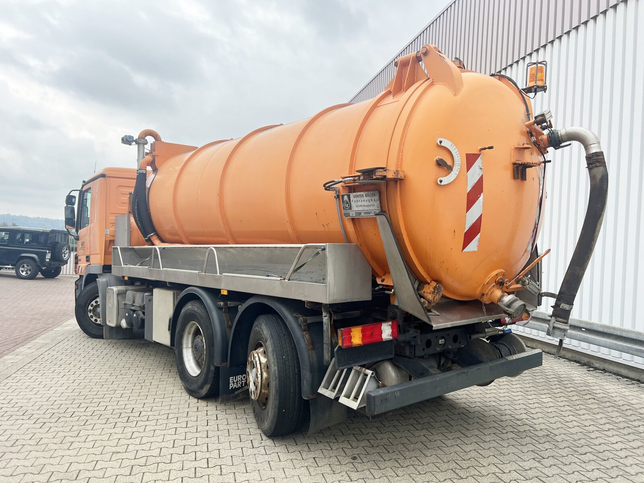 Lastbil Mercedes-Benz Actros 2541 L 6x2 Actros 2541 L 6x2, Lenkachse, Küller Saug- und Spülwagen ca. 14m³: billede 10