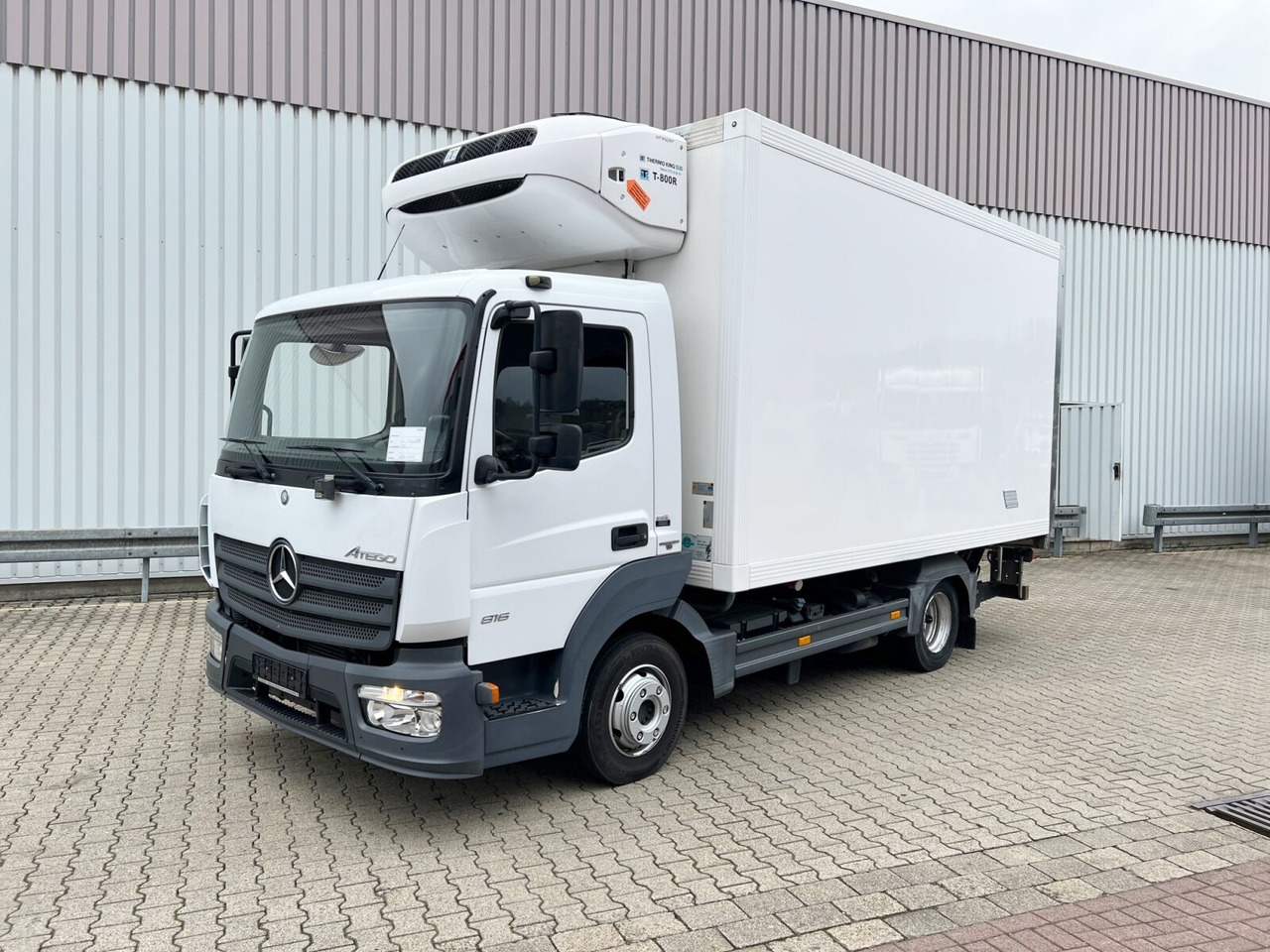 Mercedes-Benz Atego 816 L 4x2 Atego 816 L 4x2, Kühlkoffer, ThermoKing, LBW BÄR - Lastbil: billede 1 Mercedes-Benz Atego 816 L 4x2 Atego 816 L 4x2, Kühlkoffer, ThermoKing, LBW BÄR - Lastbil: billede 1