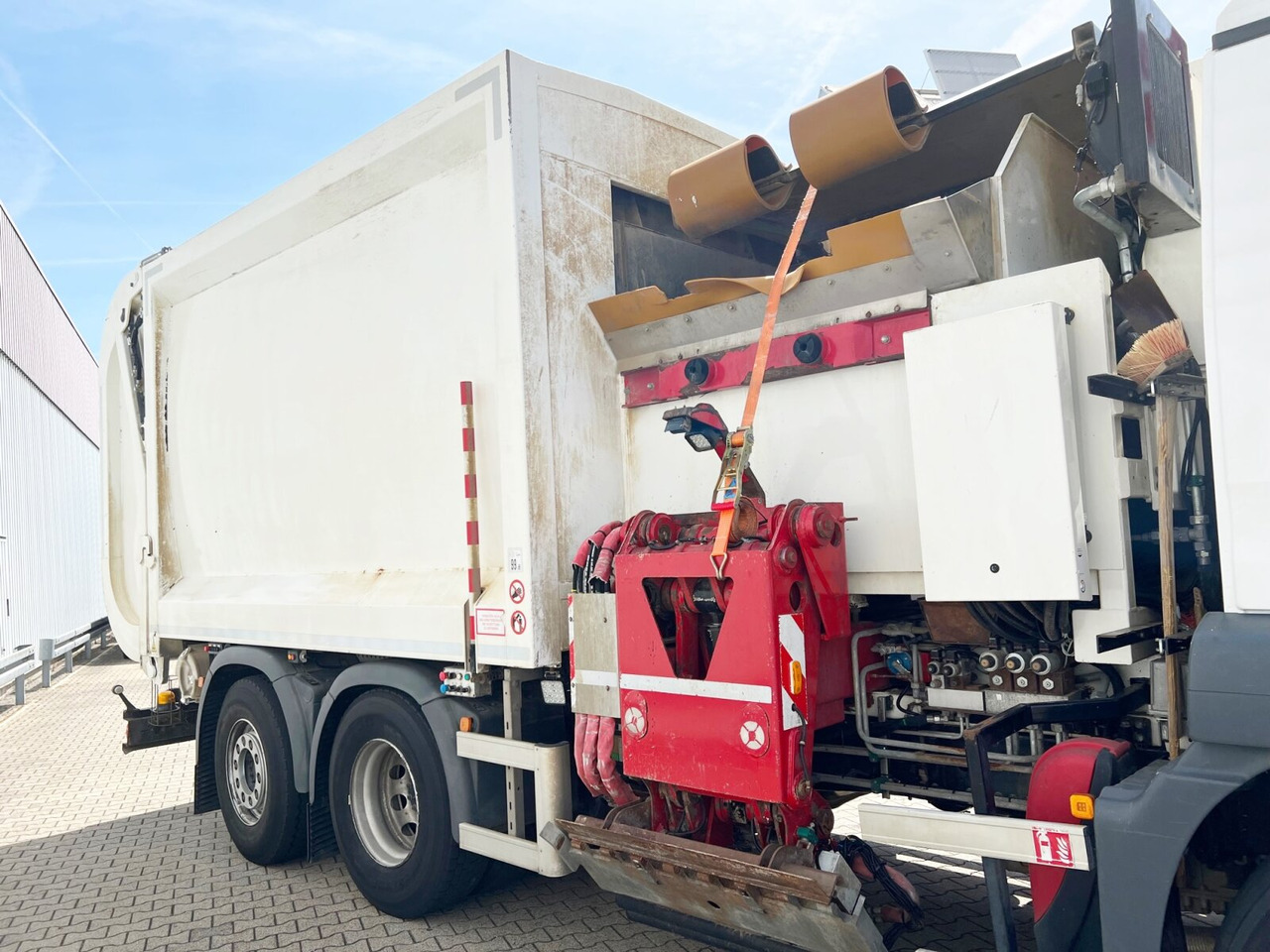 Affaldsmaskine til transportering affald MAN TGS 26.320 6x2-4 LL TGS 26.320/400 6x2-4 LL, Rechtslenker, Retarder, Lift-/Lenkachse, VDL Translift Seitenlader: billede 10
