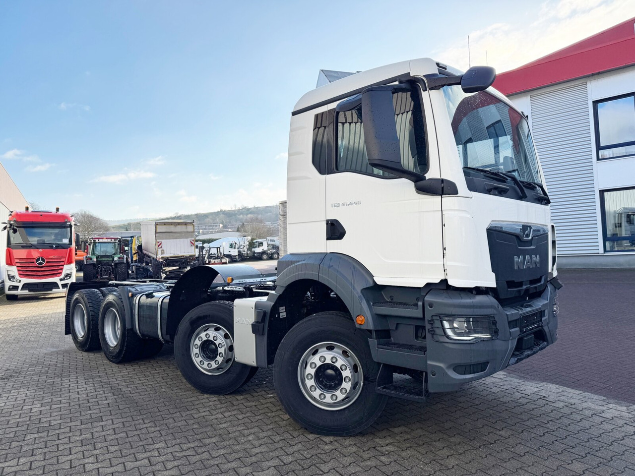 Ny Dumper MAN TGS 41.440/480 8x4 BB TGS 41.440/480 8x4 BB, 5x VORHANDEN, Meiller Stahlmulde 18m³: billede 10