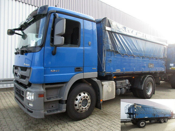 Mercedes-Benz Actros 1841L 4x2 1841L 4x2 Lück Getreidekipper, Retarder, 2x VORH.! - Tipvogn lastbil: billede 1 Mercedes-Benz Actros 1841L 4x2 1841L 4x2 Lück Getreidekipper, Retarder, 2x VORH.! - Tipvogn lastbil: billede 1