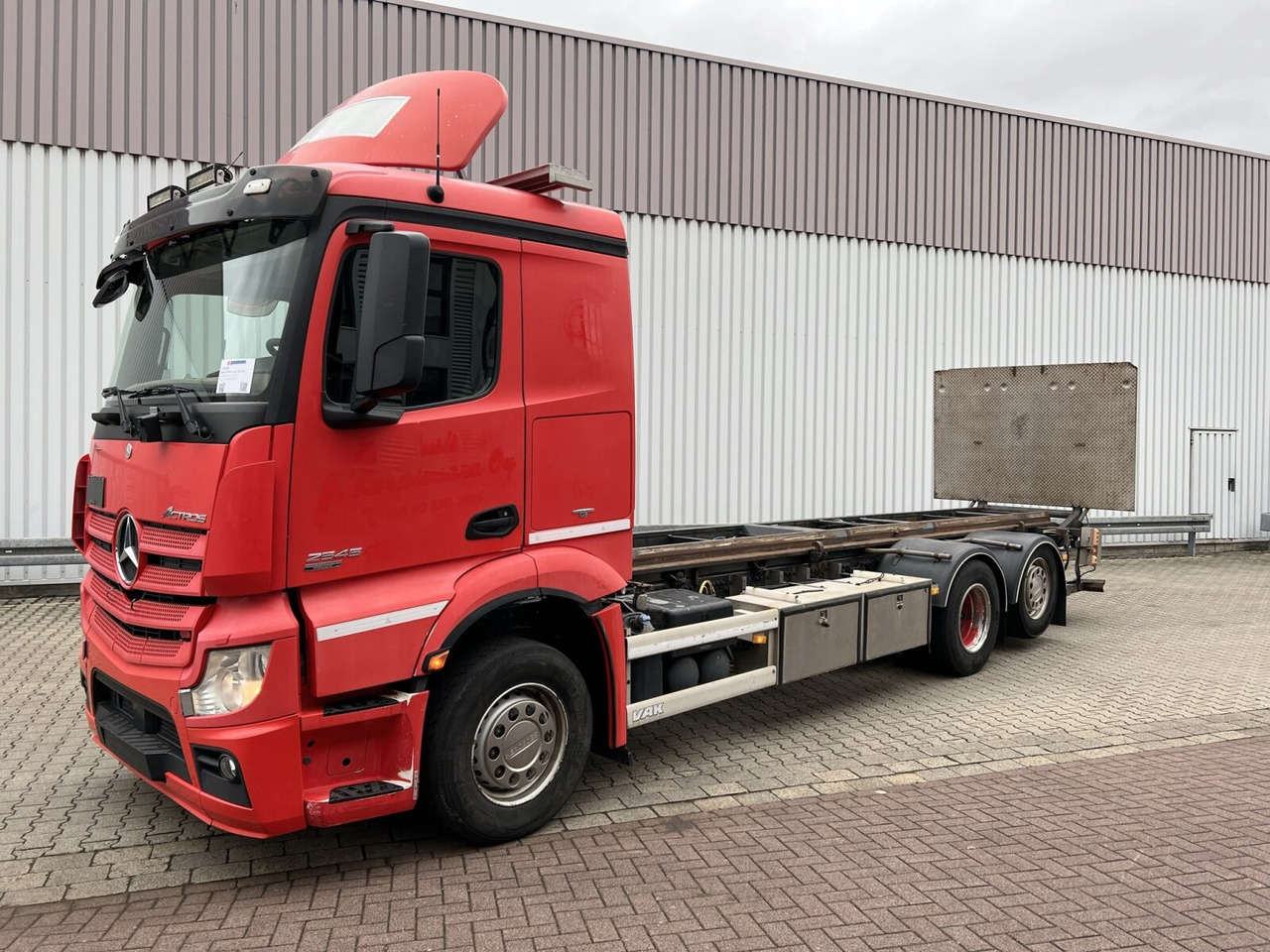 Mercedes-Benz Actros 2645 6x2 Actros 2645 6x2, Retarder, Liftachse, AWL, Hiab LBW - Lastbil chassis: billede 1 Mercedes-Benz Actros 2645 6x2 Actros 2645 6x2, Retarder, Liftachse, AWL, Hiab LBW - Lastbil chassis: billede 1