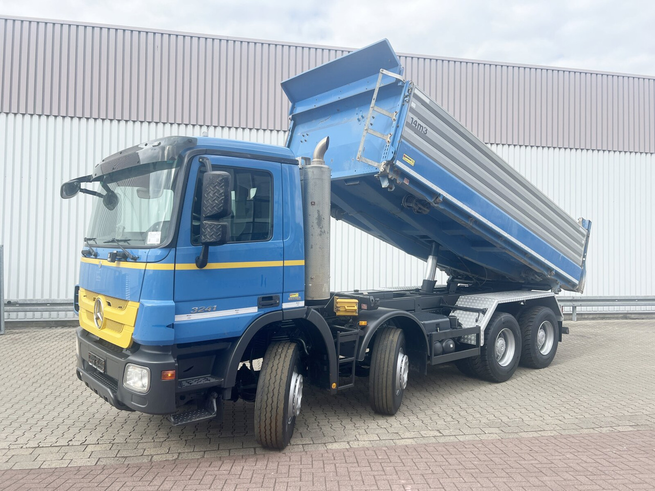 Mercedes-Benz Actros MP 3, 3241/8x4, Actros MP 3, 3241/8x4, Alukipper Bordmatik, Kli-Ret - Tipvogn lastbil: billede 1 Mercedes-Benz Actros MP 3, 3241/8x4, Actros MP 3, 3241/8x4, Alukipper Bordmatik, Kli-Ret - Tipvogn lastbil: billede 1