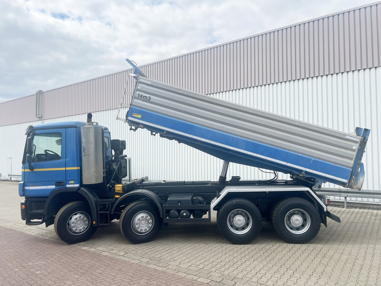 Tipvogn lastbil Mercedes-Benz Actros MP 3, 3241/8x4, Actros MP 3, 3241/8x4, Alukipper Bordmatik,  Kli-Ret: billede 12