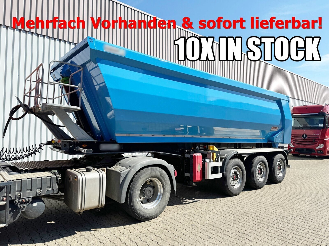Euro ATM 27 Euro ATM 27, HARDOX Stahlmulde ca. 27m³, Liftachse - Sættevogn: billede 1 Euro ATM 27 Euro ATM 27, HARDOX Stahlmulde ca. 27m³, Liftachse - Sættevogn: billede 1