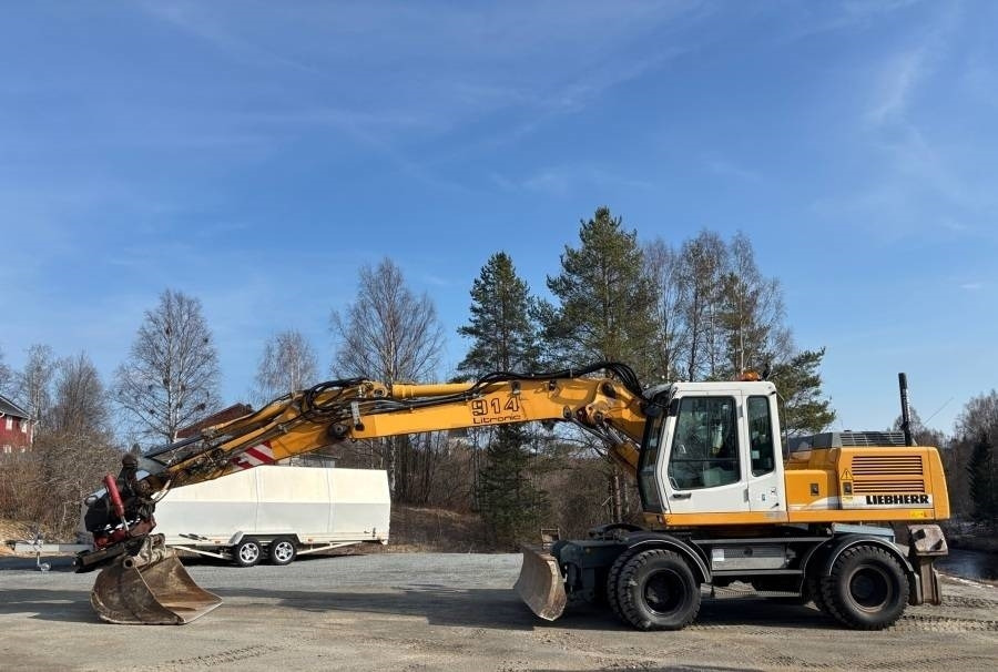 Liebherr A 914 Litronic A2-PL Tiltrotator 30Km/h - Hjulgravemaskine: billede 1 Liebherr A 914 Litronic A2-PL Tiltrotator 30Km/h - Hjulgravemaskine: billede 1