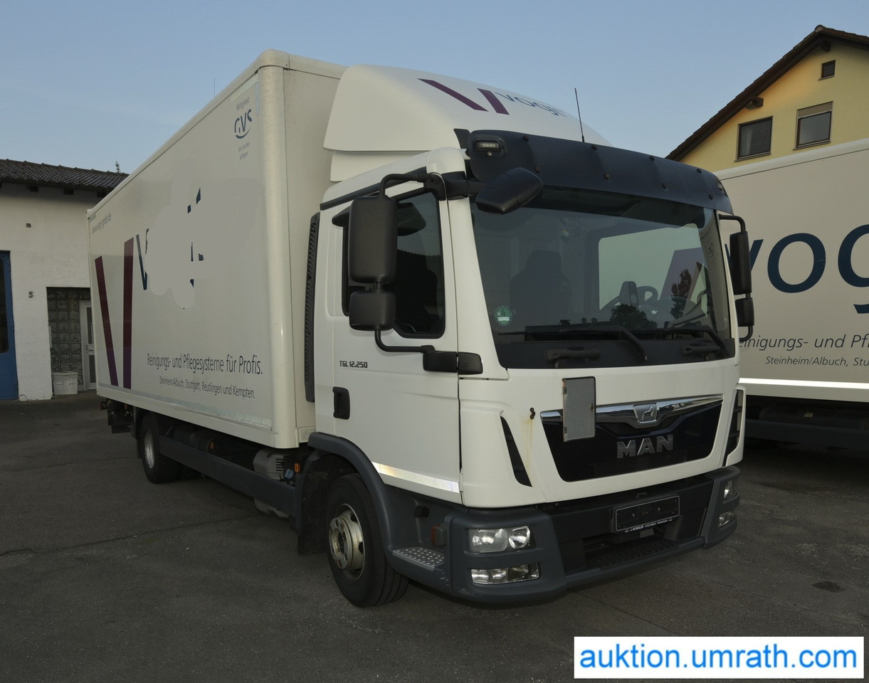 MAN TGL 12.250 4x2 L/BL Koffer Ladebordwand Klimaautomatik NAVI Luftfederung Automatikgetriebe EURO 6 - Lastbil varevogn: billede 3 MAN TGL 12.250 4x2 L/BL Koffer Ladebordwand Klimaautomatik NAVI Luftfederung Automatikgetriebe EURO 6 - Lastbil varevogn: billede 3