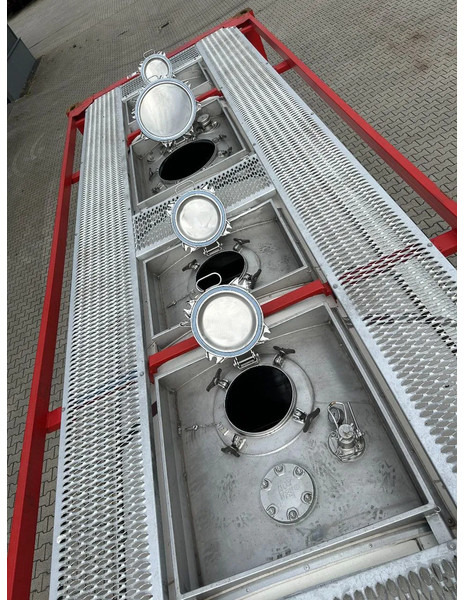 Lagertank til transportering kemikalier CIMC 20FT ISO, 25.080L/1-COMP/3 BAFFELS/4 manholes, ADR valid until 08/2027: billede 12