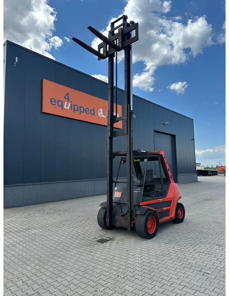 Linde H80D-03 FORKLIFT, 8000KG, duplex, 6 cil. Deutz diesel, 6.256hrs, - Diesel gaffeltruck: billede 2 Linde H80D-03 FORKLIFT, 8000KG, duplex, 6 cil. Deutz diesel, 6.256hrs, - Diesel gaffeltruck: billede 2
