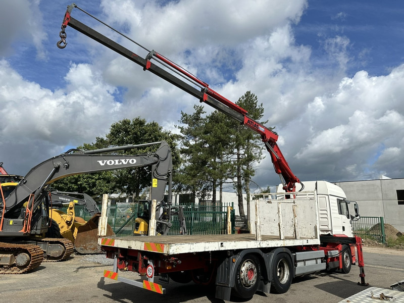 MAN TG 360 A 6x2 + KRAN ATLAS 100.1 A3 - PLATFORM 5m80 - E3 - LIFT-AXLE - FULL AIR SUSPENSION - ZF AS TRONIC - BE TRUCK - Lastbil med lad, Lastbil med kran: billede 5 MAN TG 360 A 6x2 + KRAN ATLAS 100.1 A3 - PLATFORM 5m80 - E3 - LIFT-AXLE - FULL AIR SUSPENSION - ZF AS TRONIC - BE TRUCK - Lastbil med lad, Lastbil med kran: billede 5