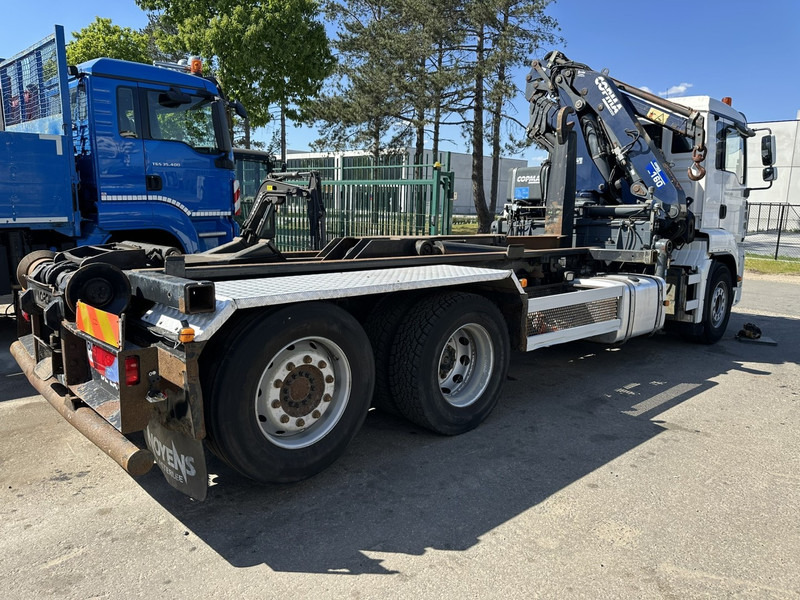 MAN TGA 26.310 6X2 HOOKLIFT + CRANE COPMA 160.4 + JIB J2 + WINCH - RADIO - LIFT + STEERING AXLE - EURO 3 - BE - Lastbil kroghejs, Lastbil med kran: billede 5 MAN TGA 26.310 6X2 HOOKLIFT + CRANE COPMA 160.4 + JIB J2 + WINCH - RADIO - LIFT + STEERING AXLE - EURO 3 - BE - Lastbil kroghejs, Lastbil med kran: billede 5