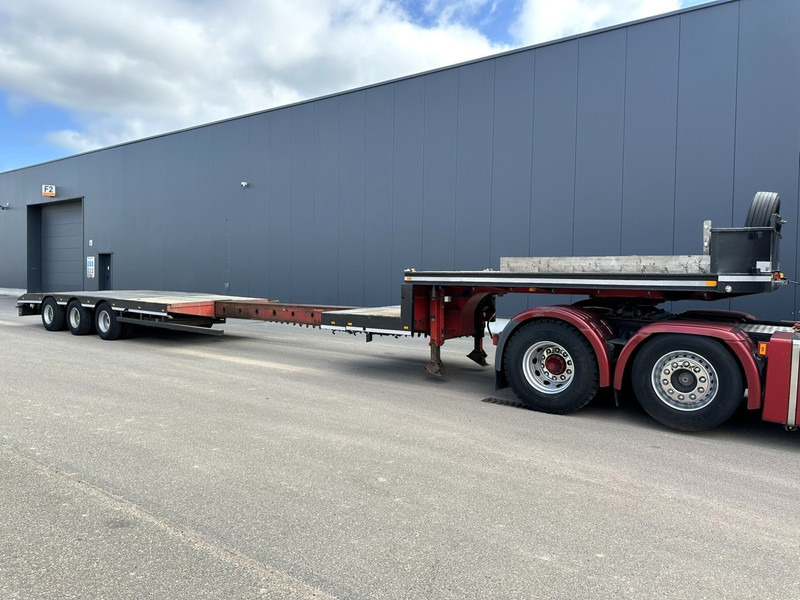 Nooteboom OSD-39 VV 39T - EXTENDABLE / AUSSCHIEBBAHR - 1 STEERING AXLE - SAF - LUCHTVERING - BELGIAN REGISTRATION - Nedbygget platform sættevogn: billede 1 Nooteboom OSD-39 VV 39T - EXTENDABLE / AUSSCHIEBBAHR - 1 STEERING AXLE - SAF - LUCHTVERING - BELGIAN REGISTRATION - Nedbygget platform sættevogn: billede 1