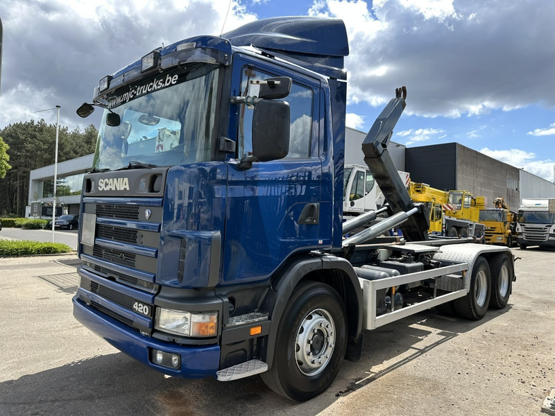 Scania 124L-420 6x2 HOOKLIFT VDL 20T - STEEL SPRING / BALLESTAS / BLATT - MANUAL - MECHANICAL PUMP - 10 TIRES DOUBLE WHEELS - Lastbil kroghejs: billede 3 Scania 124L-420 6x2 HOOKLIFT VDL 20T - STEEL SPRING / BALLESTAS / BLATT - MANUAL - MECHANICAL PUMP - 10 TIRES DOUBLE WHEELS - Lastbil kroghejs: billede 3