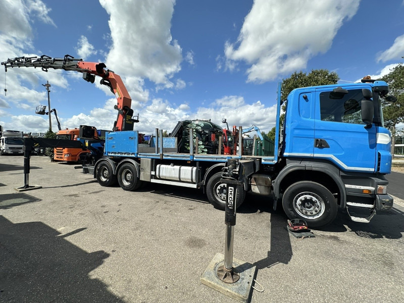 Scania G440 8x4 + (26.5m!) CRANE PALFINGER PK78002 SH G 8x + 1 + WINCH - PLATFORM 6m25 - MANUAL - HUB REDUCTION - STEEL SPRING - EURO 5 - BE TRUCK - Lastbil med kran: billede 4 Scania G440 8x4 + (26.5m!) CRANE PALFINGER PK78002 SH G 8x + 1 + WINCH - PLATFORM 6m25 - MANUAL - HUB REDUCTION - STEEL SPRING - EURO 5 - BE TRUCK - Lastbil med kran: billede 4
