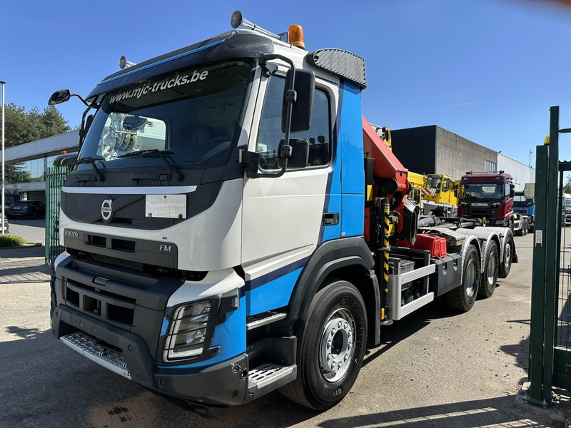 Volvo FMX 460 8x4 TRIDEM HOOKLIFT + CRANE PK 23002 SH + GRABBER / ROTATOR - EURO 6 - LIFT + STEERING AXLE - *374.000km* - EXT BUMPER - Lastbil kroghejs, Lastbil med kran: billede 3 Volvo FMX 460 8x4 TRIDEM HOOKLIFT + CRANE PK 23002 SH + GRABBER / ROTATOR - EURO 6 - LIFT + STEERING AXLE - *374.000km* - EXT BUMPER - Lastbil kroghejs, Lastbil med kran: billede 3