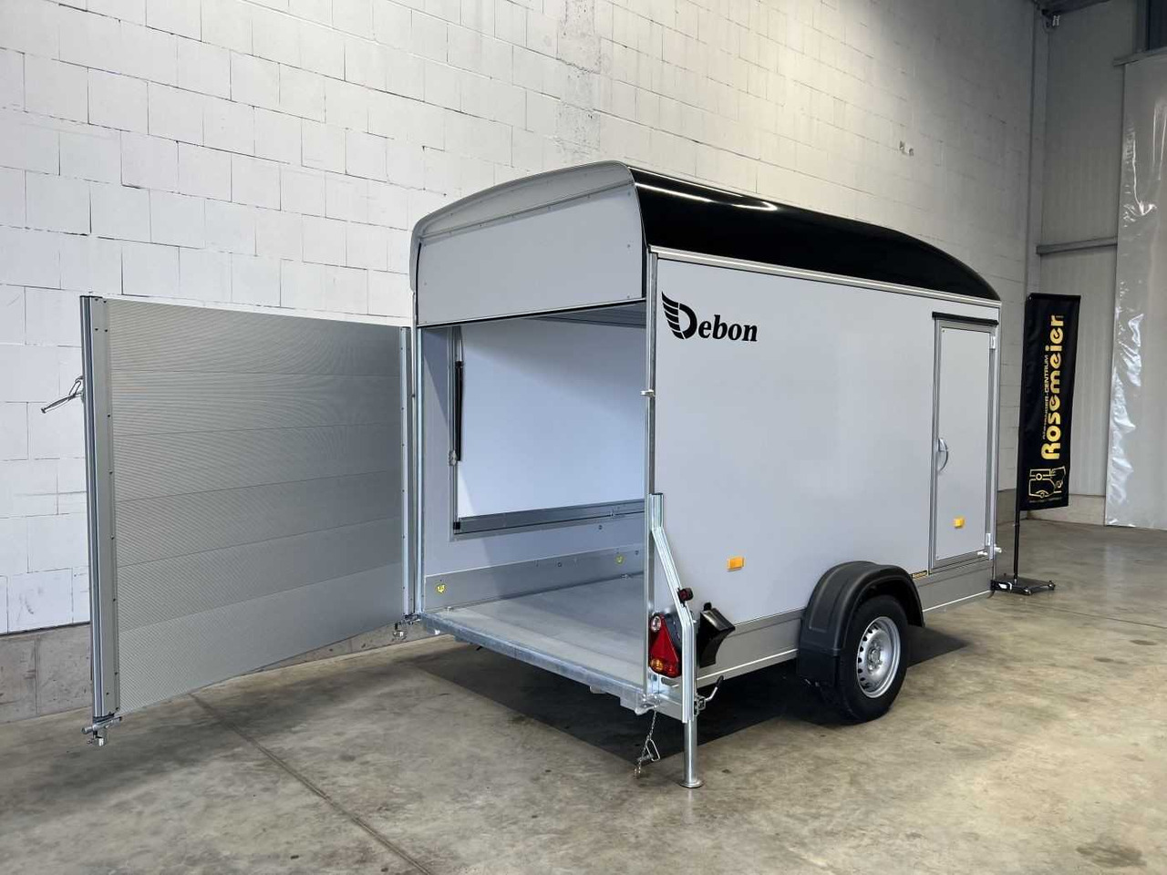 Ny MC-trailer CHEVAL LIBERTE DEBON C400 Roadster Verkl Tür Kofferanhänger: billede 13
