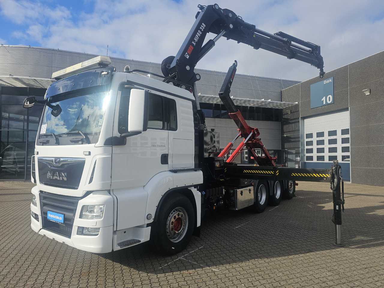 MAN TGS 35.500 - Containerbil/ Veksellad lastbil, Lastbil med kran: billede 4 MAN TGS 35.500 - Containerbil/ Veksellad lastbil, Lastbil med kran: billede 4