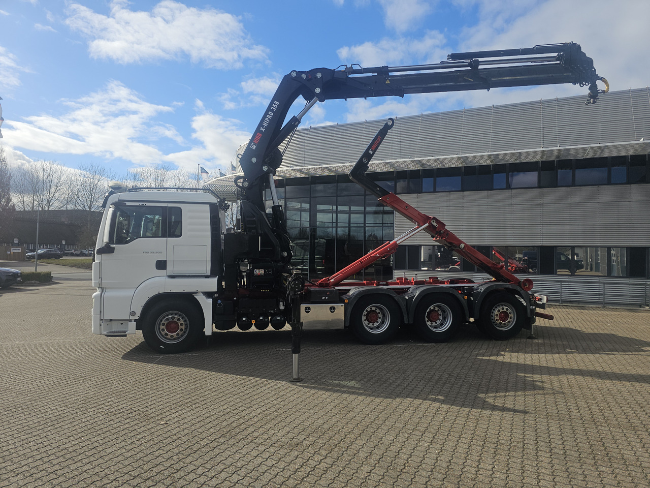 MAN TGS 35.500 - Containerbil/ Veksellad lastbil, Lastbil med kran: billede 3 MAN TGS 35.500 - Containerbil/ Veksellad lastbil, Lastbil med kran: billede 3
