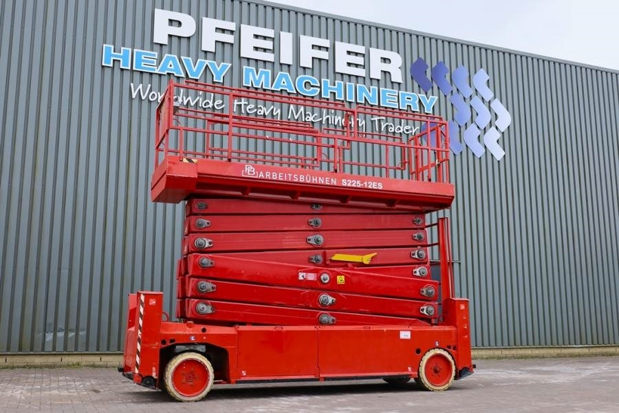 PB LIFT S225-12ES Electric, 22.5m Working Height, 450 - Sakselift: billede 1 PB LIFT S225-12ES Electric, 22.5m Working Height, 450 - Sakselift: billede 1
