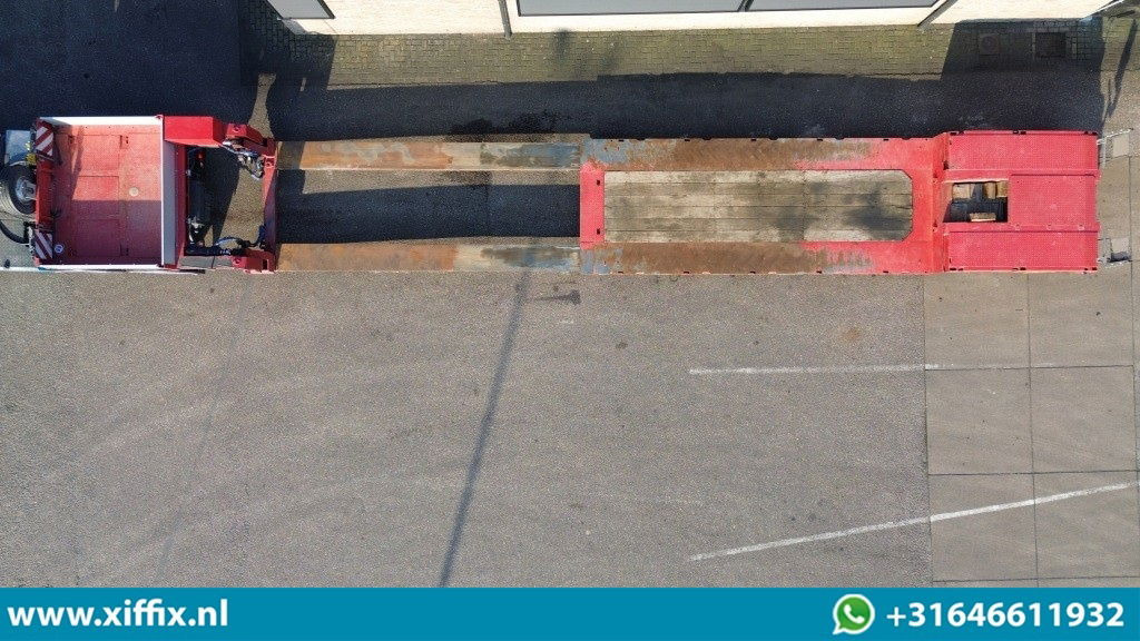 Faymonville 2-ass. Uitschuifbare dieplader met afneembare nek / 2x gestuurd - Nedbygget platform sættevogn: billede 3 Faymonville 2-ass. Uitschuifbare dieplader met afneembare nek / 2x gestuurd - Nedbygget platform sættevogn: billede 3