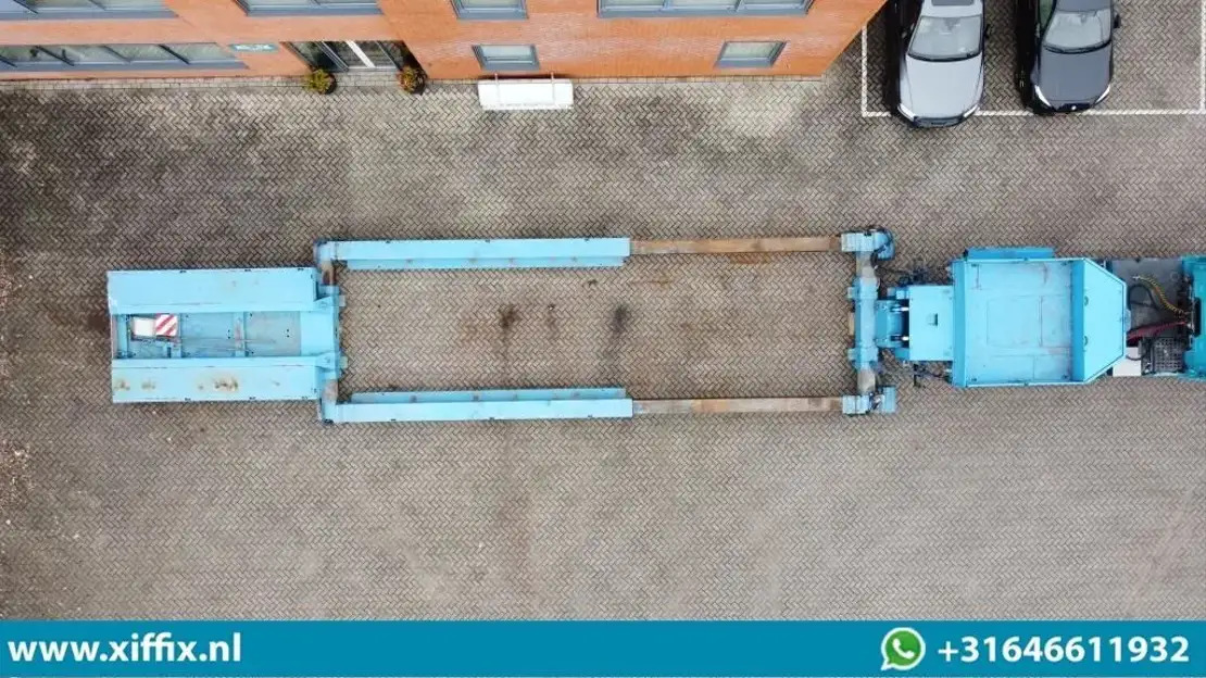 Faymonville 3-ass. Uitschuifbare dieplader met afneembare zwanenhals / Hydr. Vre - Nedbygget platform sættevogn: billede 2 Faymonville 3-ass. Uitschuifbare dieplader met afneembare zwanenhals / Hydr. Vre - Nedbygget platform sættevogn: billede 2