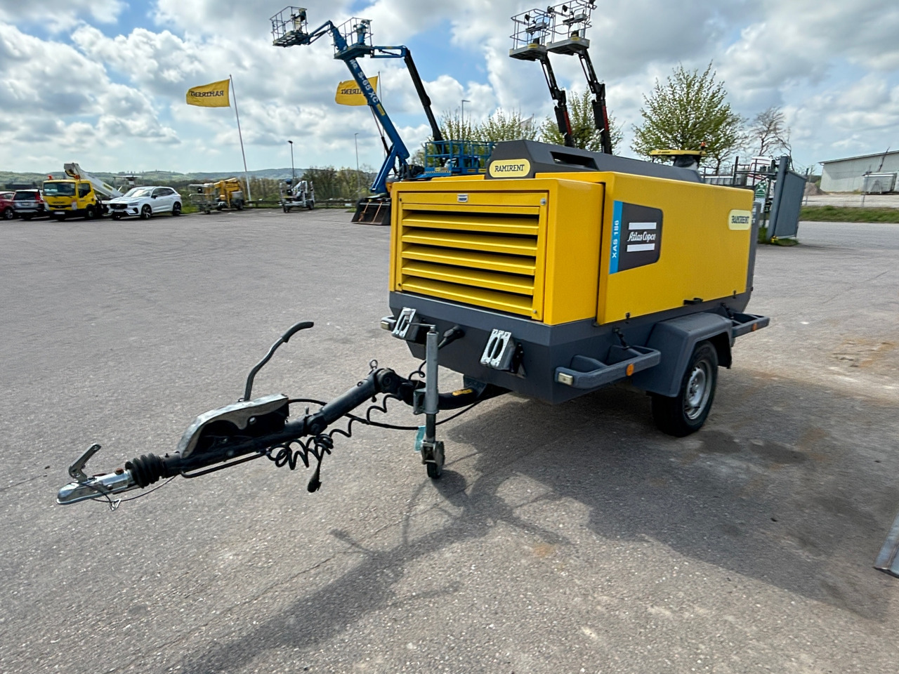 Atlas Copco XAS 186 - Luftkompressor: billede 1 Atlas Copco XAS 186 - Luftkompressor: billede 1