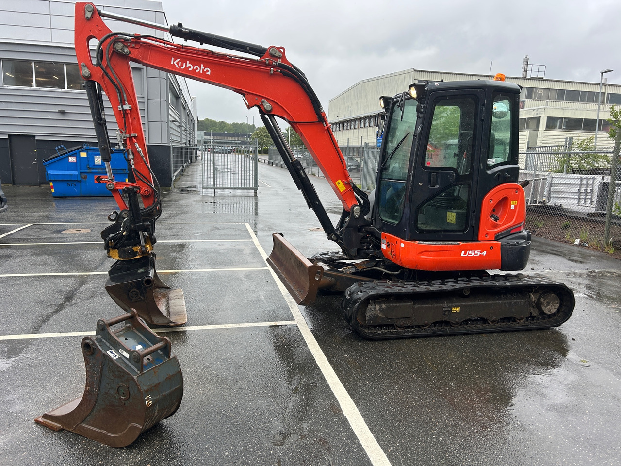 Kubota U55-4 - Gravemaskine: billede 1 Kubota U55-4 - Gravemaskine: billede 1