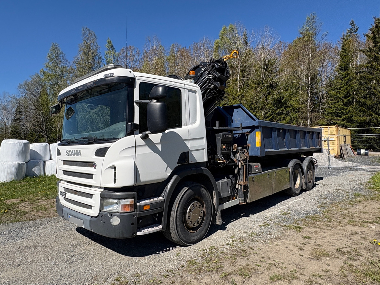 Scania P400 6x2 - Lastbil kroghejs: billede 1 Scania P400 6x2 - Lastbil kroghejs: billede 1