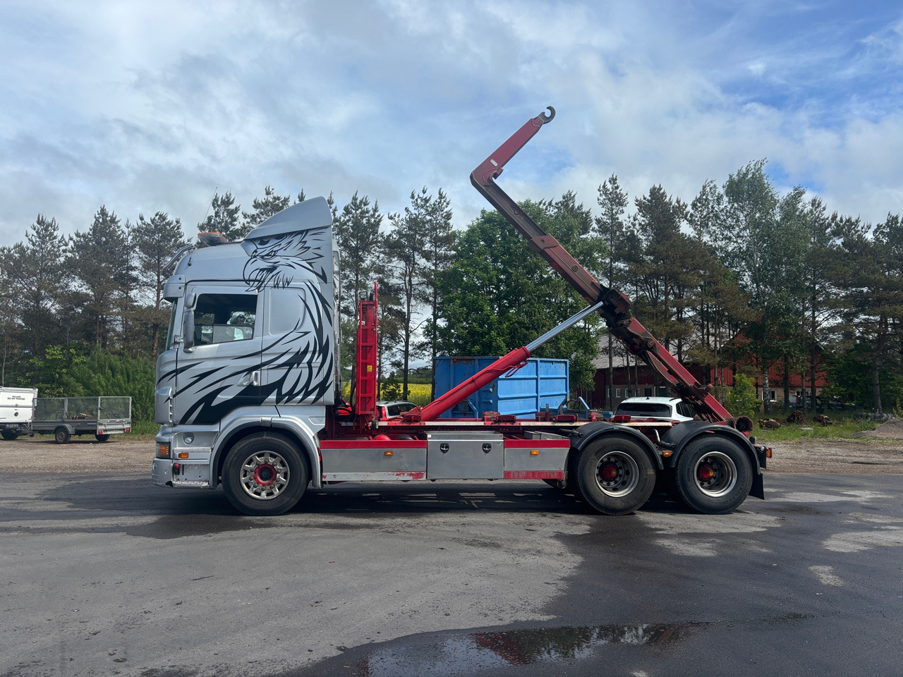 Scania R730 6x4 - Lastbil kroghejs: billede 1 Scania R730 6x4 - Lastbil kroghejs: billede 1