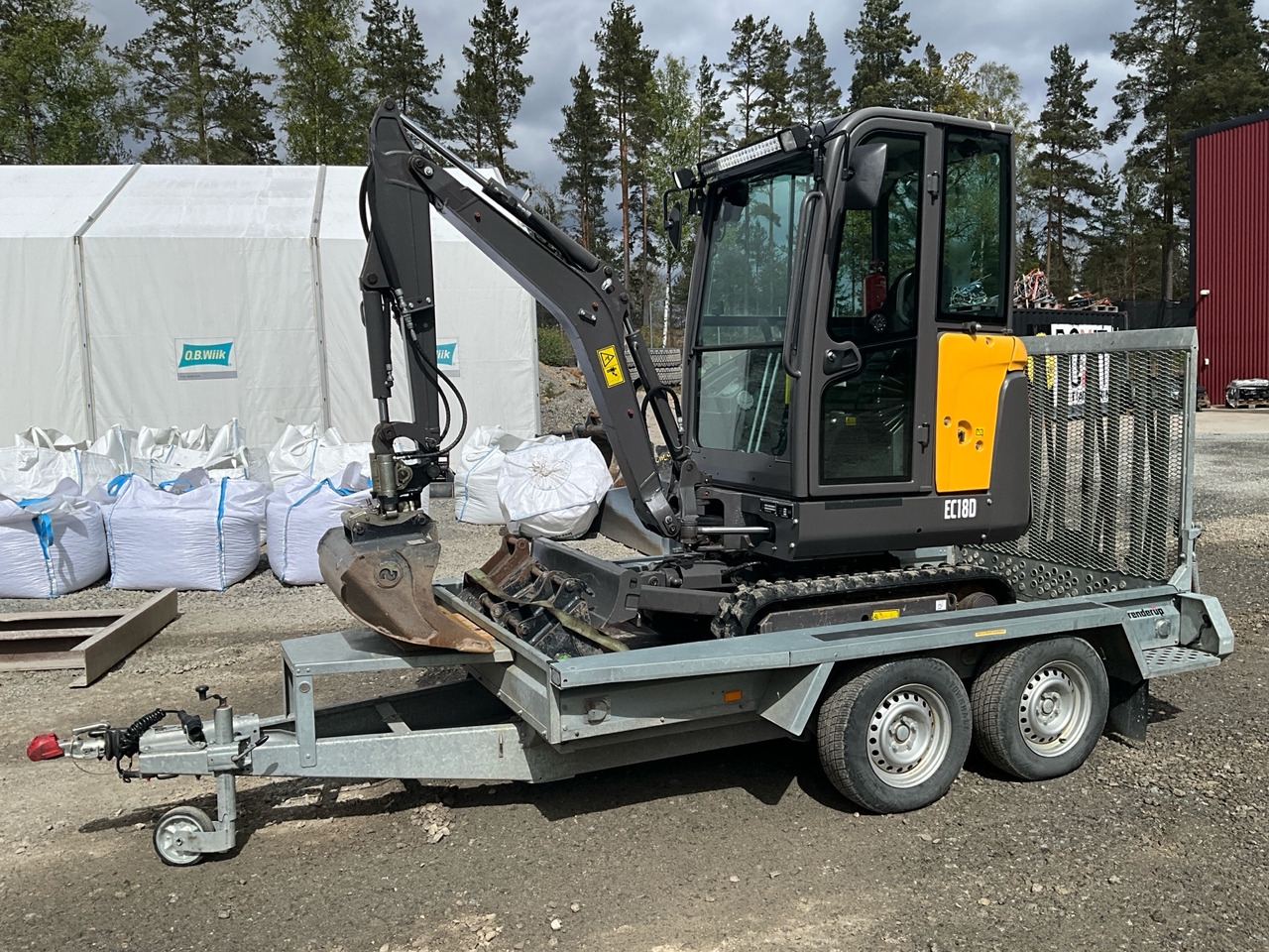 Volvo EC18D - Gravemaskine: billede 1 Volvo EC18D - Gravemaskine: billede 1