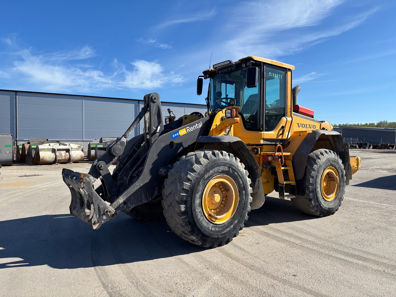 Volvo L110F - Gummihjulslæsser: billede 1 Volvo L110F - Gummihjulslæsser: billede 1