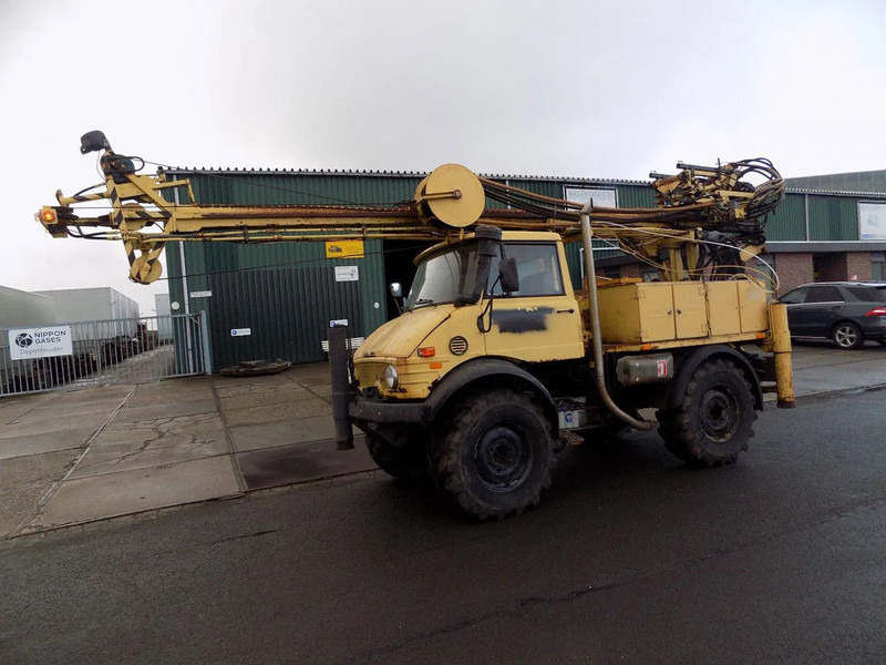 Mercedes-Benz U416 Unimog KNEBEL HY75 - Boremaskine: billede 1 Mercedes-Benz U416 Unimog KNEBEL HY75 - Boremaskine: billede 1