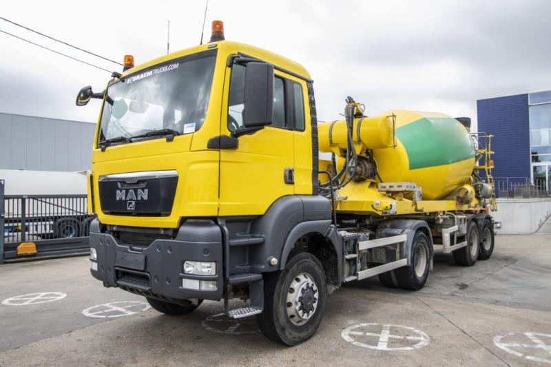 MAN TGS 18.360 BLS 4X4 + SEMI MIXER 10M3 - Betonbil: billede 1 MAN TGS 18.360 BLS 4X4 + SEMI MIXER 10M3 - Betonbil: billede 1