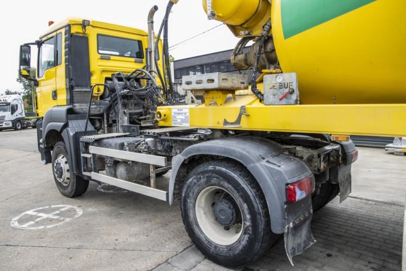 MAN TGS 18.360 BLS 4X4 + SEMI MIXER 10M3 - Betonbil: billede 4 MAN TGS 18.360 BLS 4X4 + SEMI MIXER 10M3 - Betonbil: billede 4