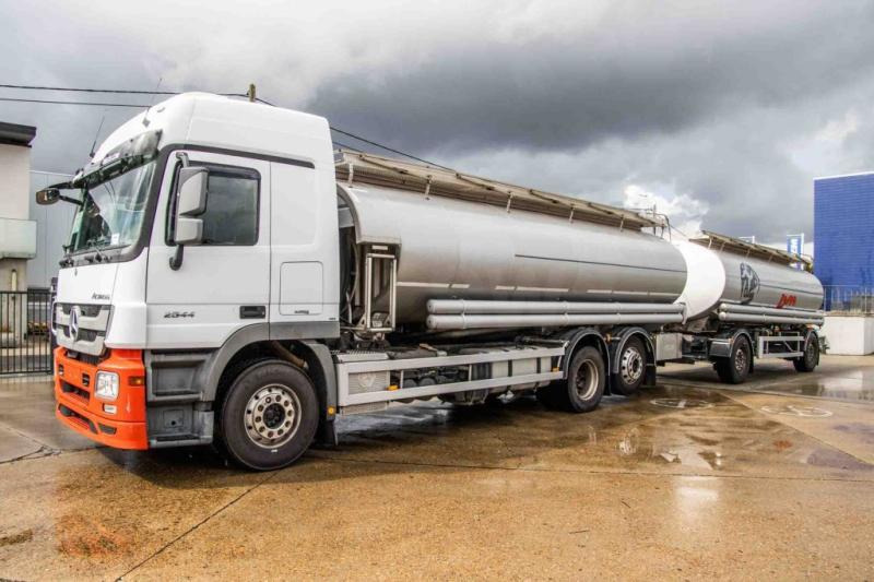 Mercedes ACTROS 2544-MP3+MAGYAR INOX18.200L+17.700L/2X6COMP - Tankbil: billede 1 Mercedes ACTROS 2544-MP3+MAGYAR INOX18.200L+17.700L/2X6COMP - Tankbil: billede 1