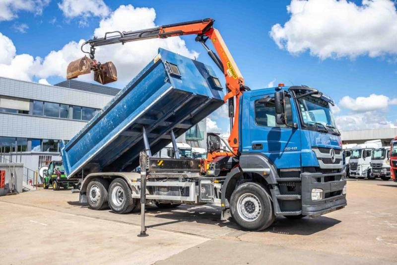 Mercedes AXOR 2640 L - PK 16001 - Tipvogn lastbil, Lastbil med kran: billede 2 Mercedes AXOR 2640 L - PK 16001 - Tipvogn lastbil, Lastbil med kran: billede 2