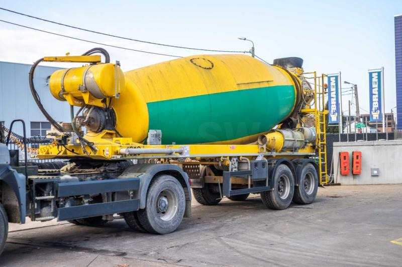 DE BUF BETON MIXER/MISCHER/MALAXEUR12M³ - Sættevogn: billede 1 DE BUF BETON MIXER/MISCHER/MALAXEUR12M³ - Sættevogn: billede 1